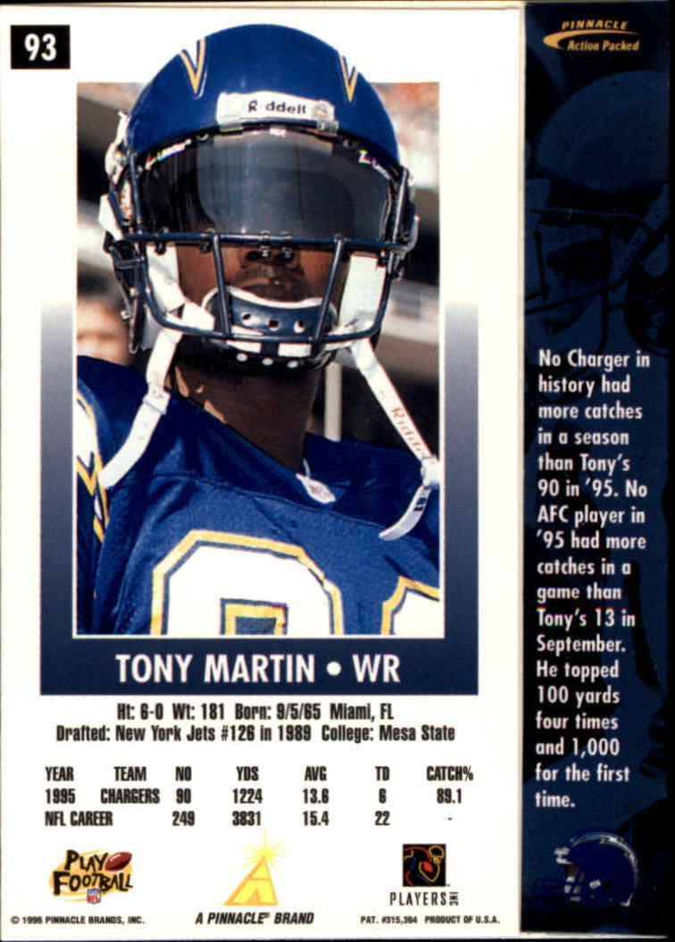 B2166- 1996 Action Packed Football Card #s 1-126 -You Pick- 15+ FREE US SHIP