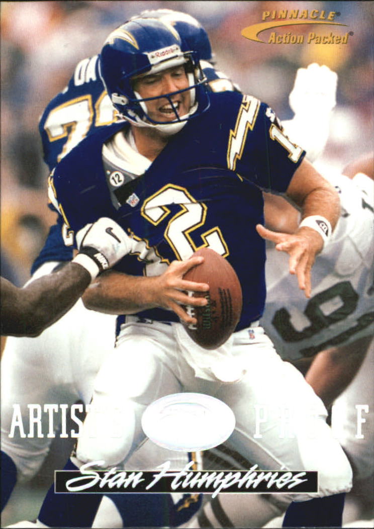 1996 Action Packed Artist's Proofs #40 Stan Humphries