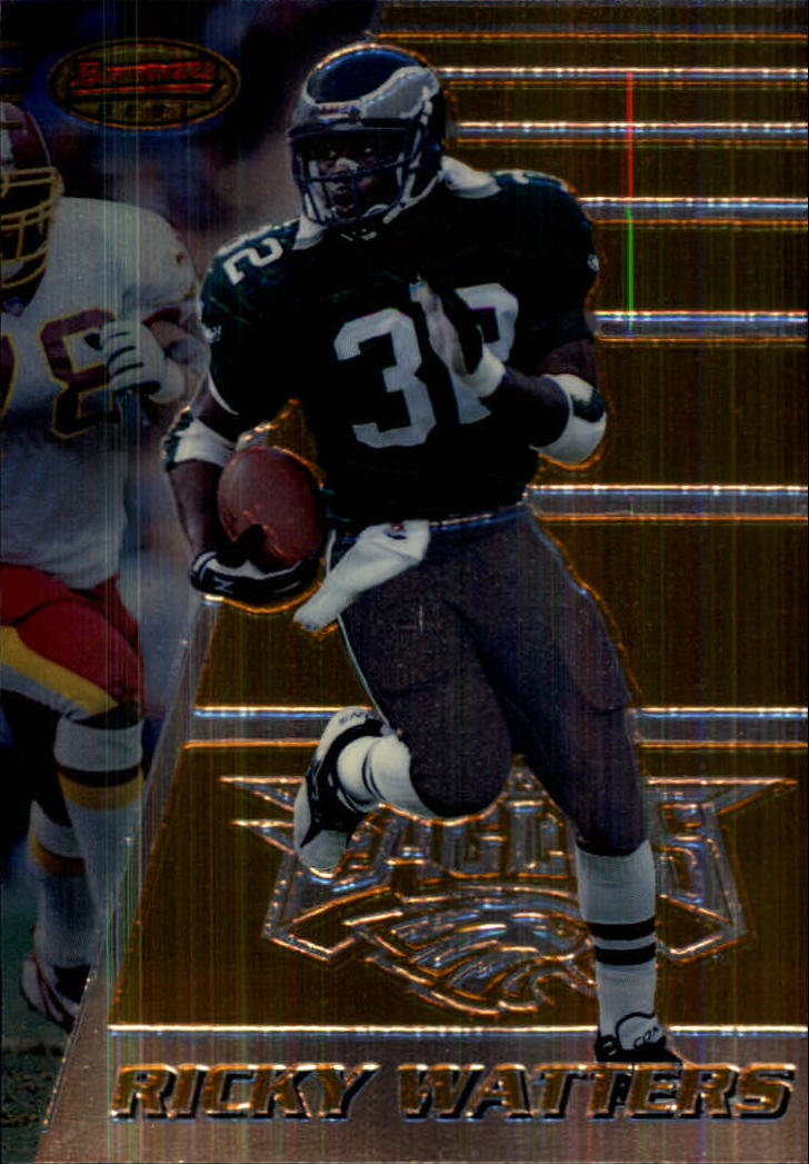 1996 Donruss Football Card #61 RICKY WATTERS . PHILADELPHIA EAGLES.