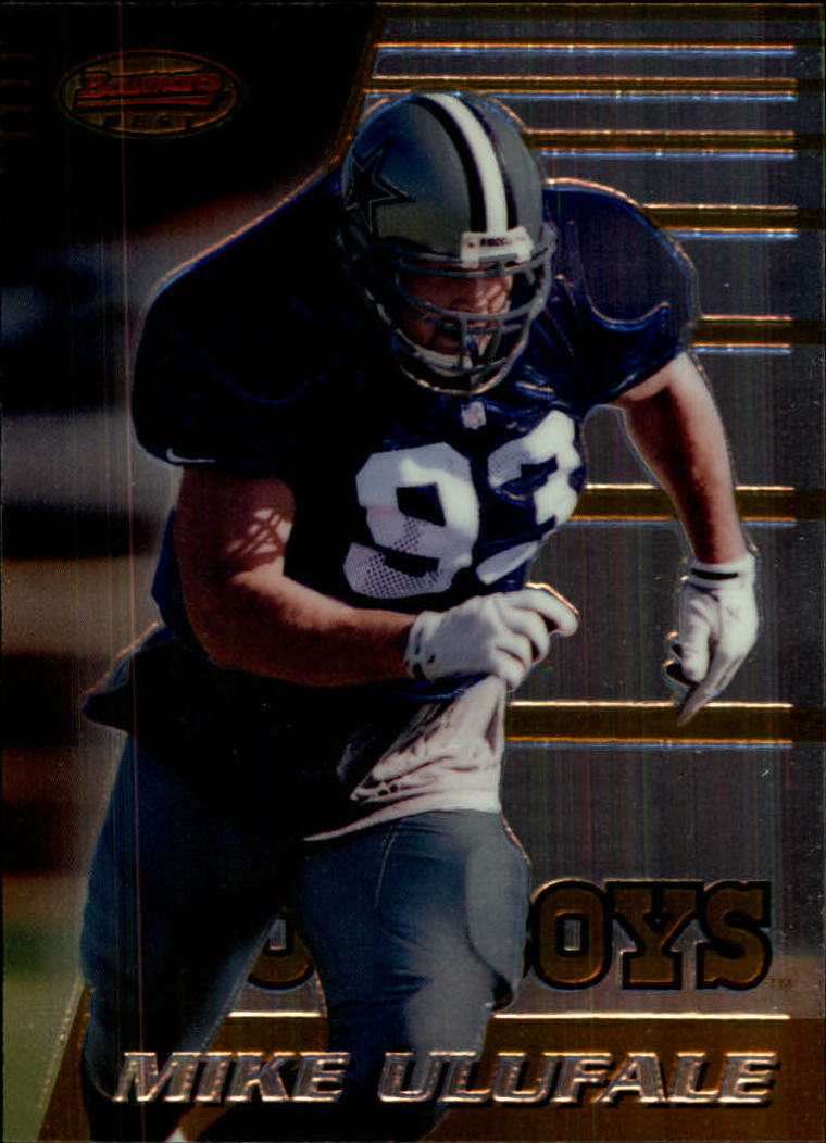 1996 Bowman's Best 144 Mike Ulufale RC NMMT
