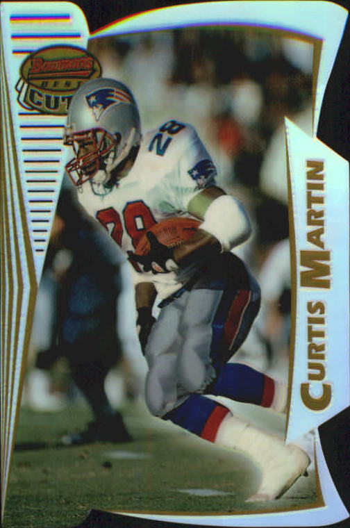 1996 Bowman's Best Cuts Refractors #BC8 Curtis Martin