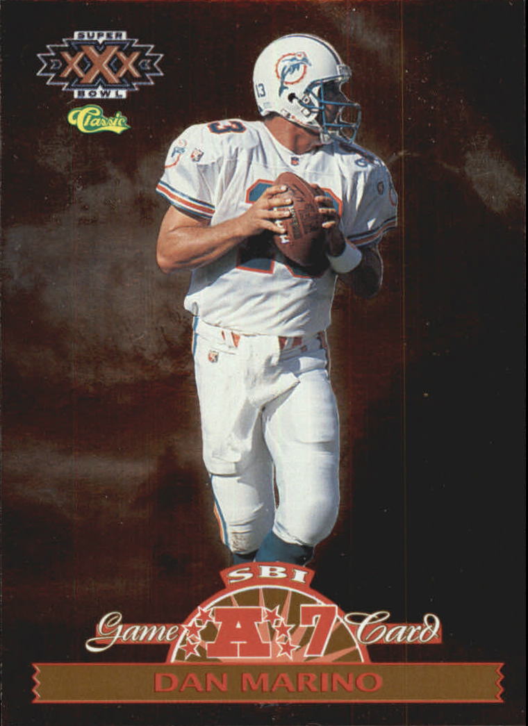 1996 Classic NFL Experience Football "Insert" Cards - Picture 16 of 31