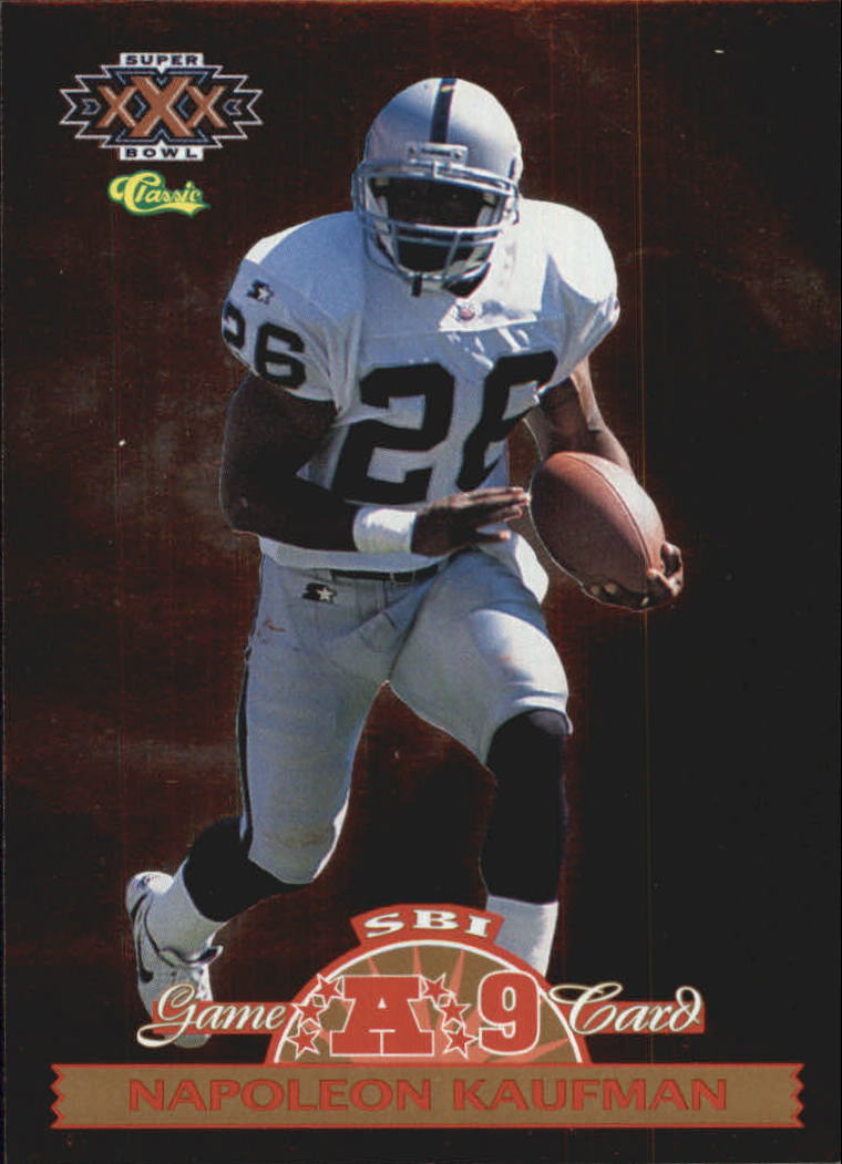 1996 Classic NFL Experience Football "Insert" Cards - Picture 18 of 31