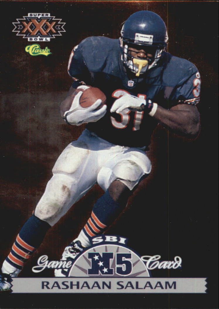 1996 Classic NFL Experience Football "Insert" Cards - Picture 28 of 31