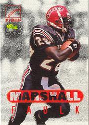 1996 Classic NFL Rookies #79 Marshall Faulk