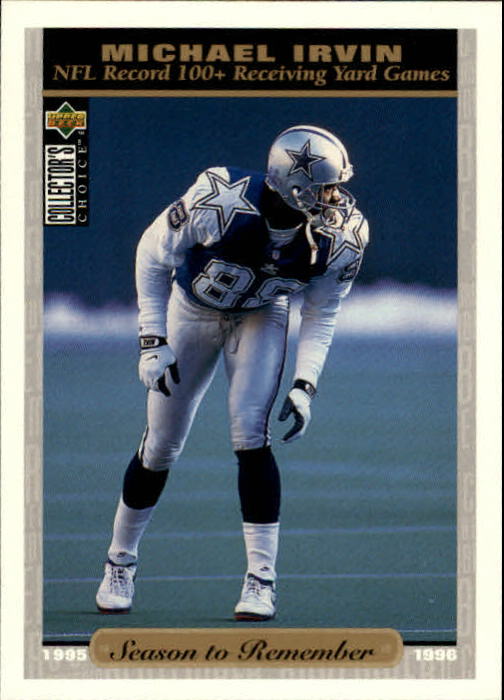 1996 Collector's Choice #52 Michael Irvin SR