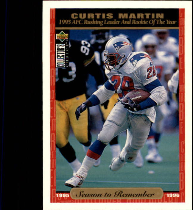 1996 Collector's Choice #66 Curtis Martin SR