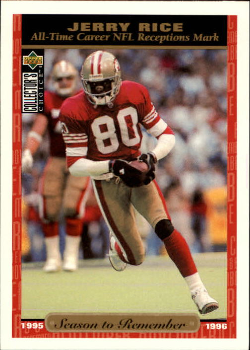 1996 Collector's Choice #74 Jerry Rice SR
