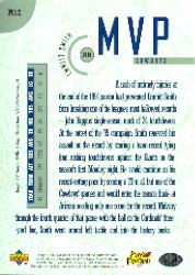 1996 Collector's Choice MVPs #M12 Emmitt Smith back image