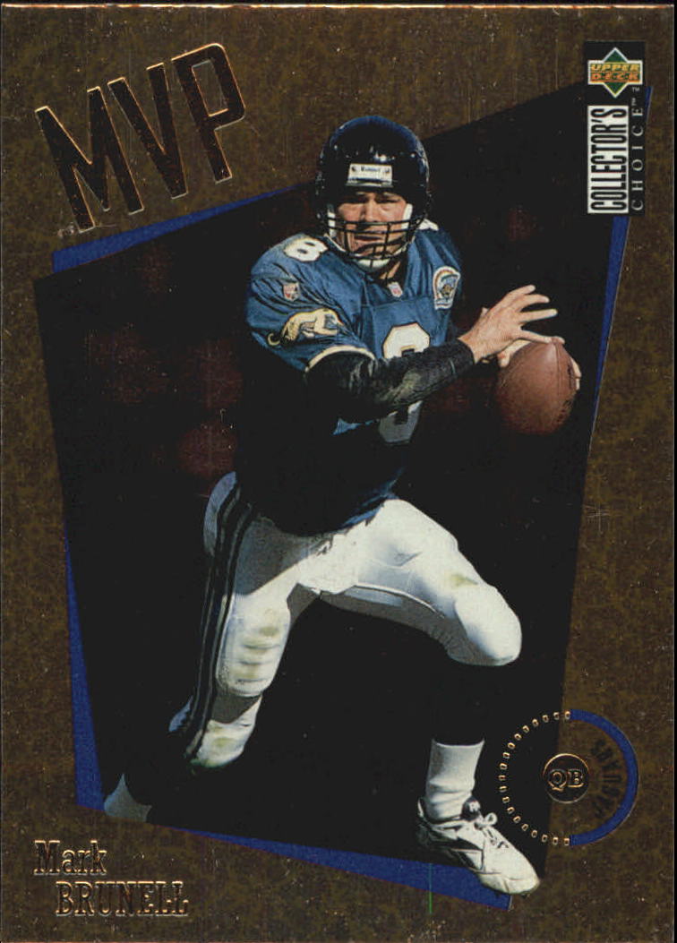 1996 Collector's Choice MVPs Gold #M22 Mark Brunell