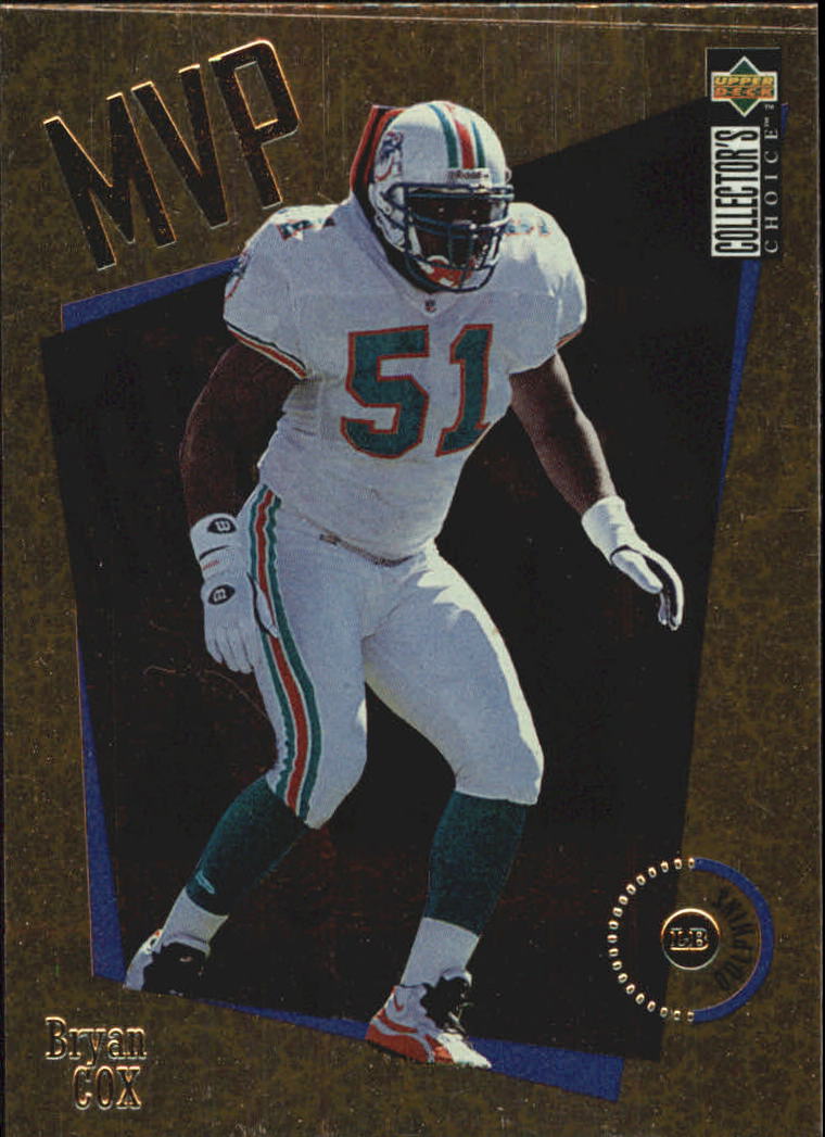 1996 Upper Deck MVP Collector's Choice Card #M8 Jeff Blake