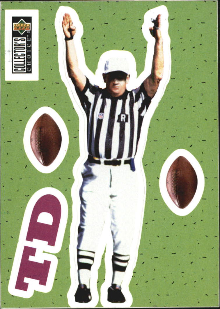 1996 Collector's Choice Stick-Ums #S20 Referee
