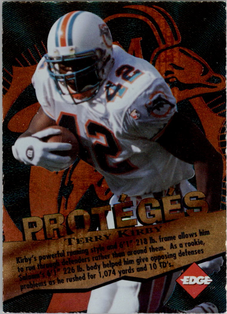 1996 Collector's Edge Proteges #PR1 Rashaan Salaam Promo back image