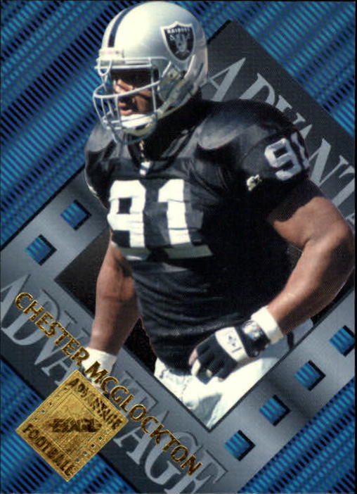 1996 Collector's Edge Advantage #97 Chester McGlockton - NM-MT