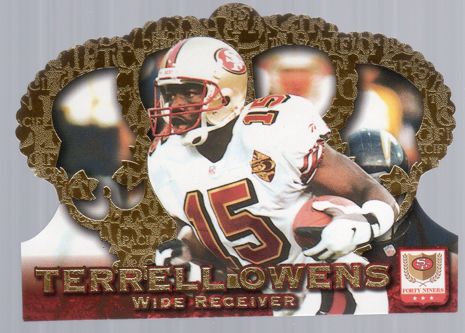 1996 Crown Royale #39 Terrell Owens RC