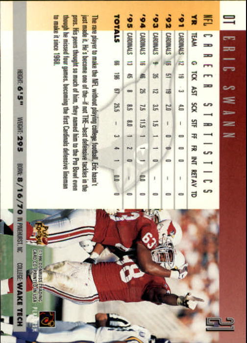 A2157- 1996 Donruss Football Cards 1-240 +Inserts -You Pick- 15+ FREE US SHIP - Picture 43 of 483