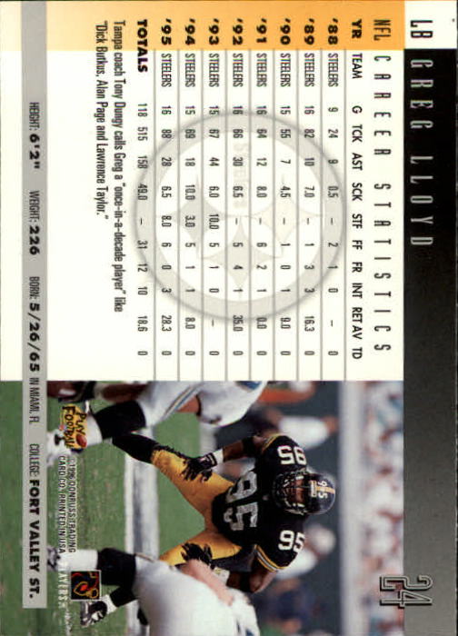 A2157- 1996 Donruss Football Cards 1-240 +Inserts -You Pick- 15+ FREE US SHIP - Picture 49 of 483