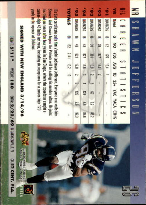 A2157- 1996 Donruss Football Cards 1-240 +Inserts -You Pick- 15+ FREE US SHIP - Picture 53 of 483