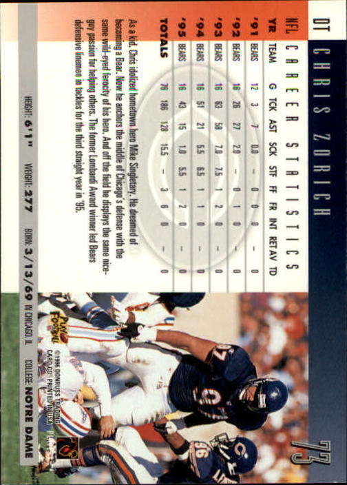 A2157- 1996 Donruss Football Cards 1-240 +Inserts -You Pick- 15+ FREE US SHIP - Picture 141 of 483
