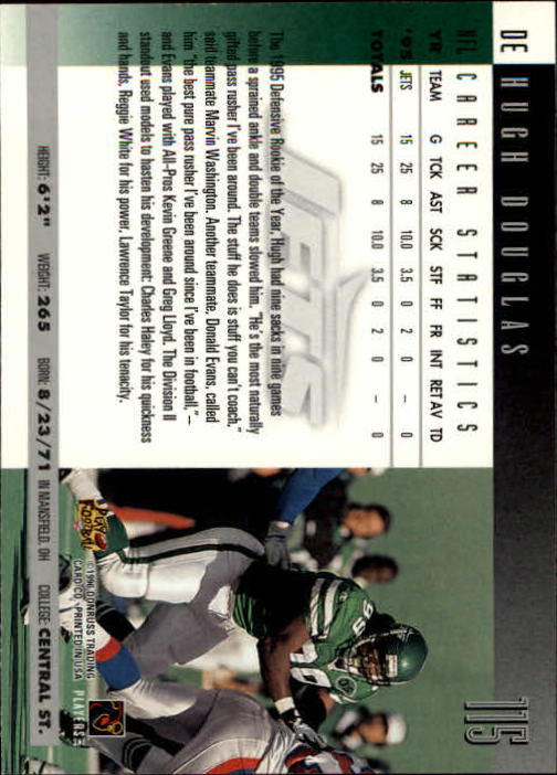 A2157- 1996 Donruss Football Cards 1-240 +Inserts -You Pick- 15+ FREE US SHIP - Picture 219 of 483