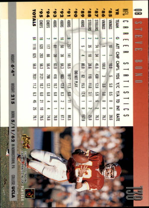 A2157- 1996 Donruss Football Cards 1-240 +Inserts -You Pick- 15+ FREE US SHIP - Picture 265 of 483