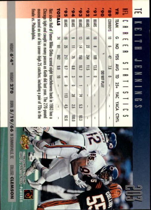 A2157- 1996 Donruss Football Cards 1-240 +Inserts -You Pick- 15+ FREE US SHIP - Picture 395 of 483