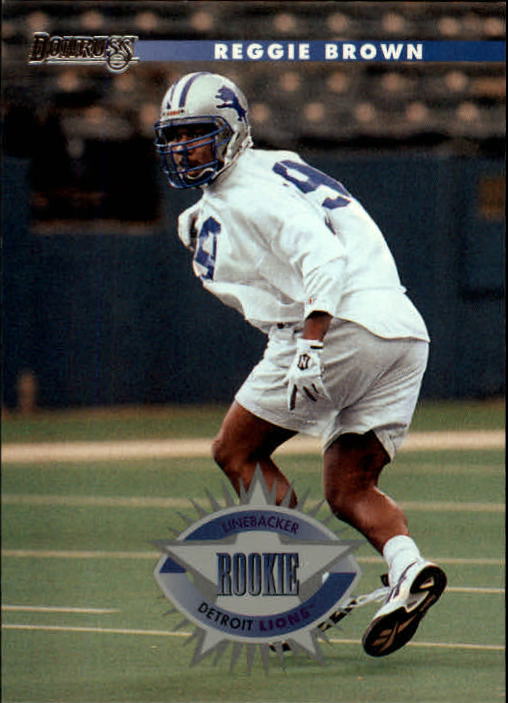 1996 Donruss #218 Reggie Brown LB RC