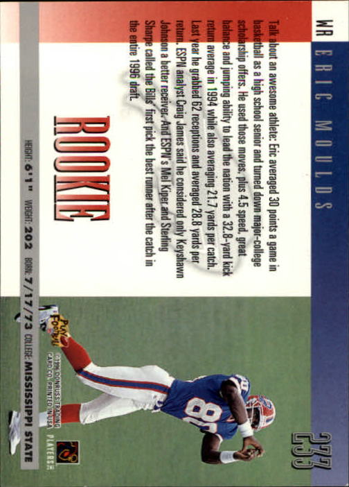 A2157- 1996 Donruss Football Cards 1-240 +Inserts -You Pick- 15+ FREE US SHIP - Picture 453 of 483