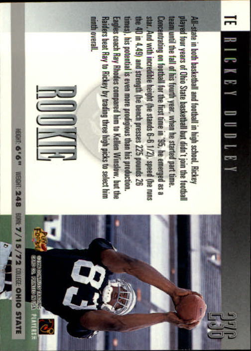 A2157- 1996 Donruss Football Cards 1-240 +Inserts -You Pick- 15+ FREE US SHIP - Picture 459 of 483
