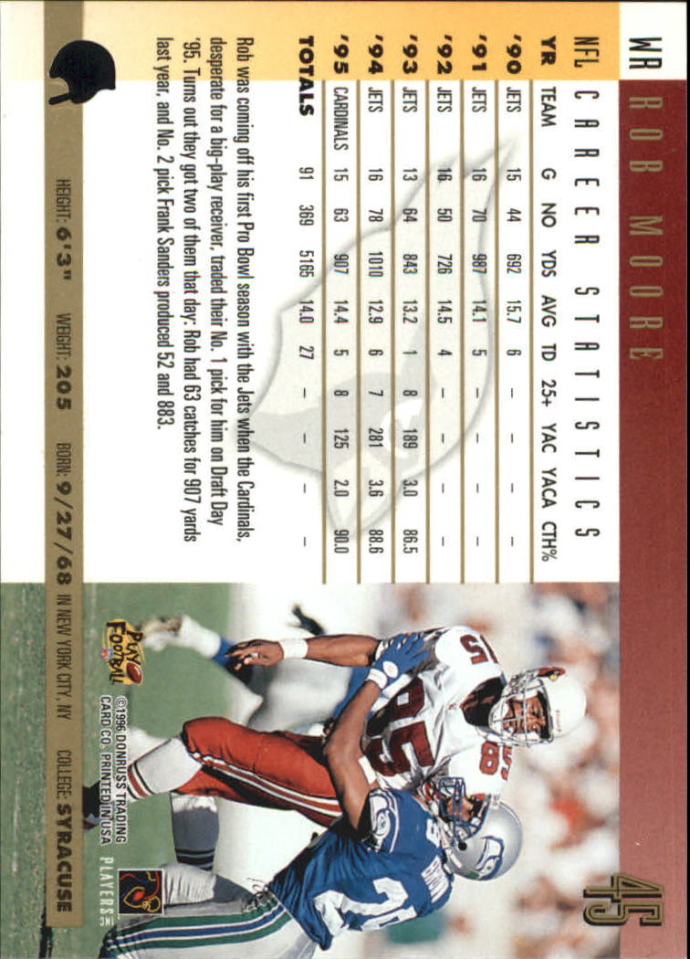 A2157- 1996 Donruss Football Cards 1-240 +Inserts -You Pick- 15+ FREE US SHIP - Picture 469 of 483