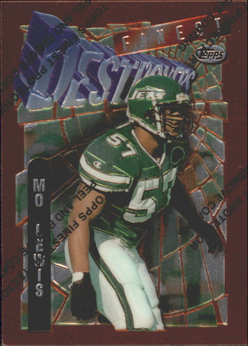 1996 Finest #106 Mo Lewis B