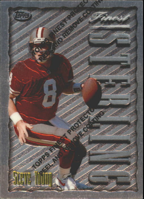 1996 Finest #320 Steve Young S