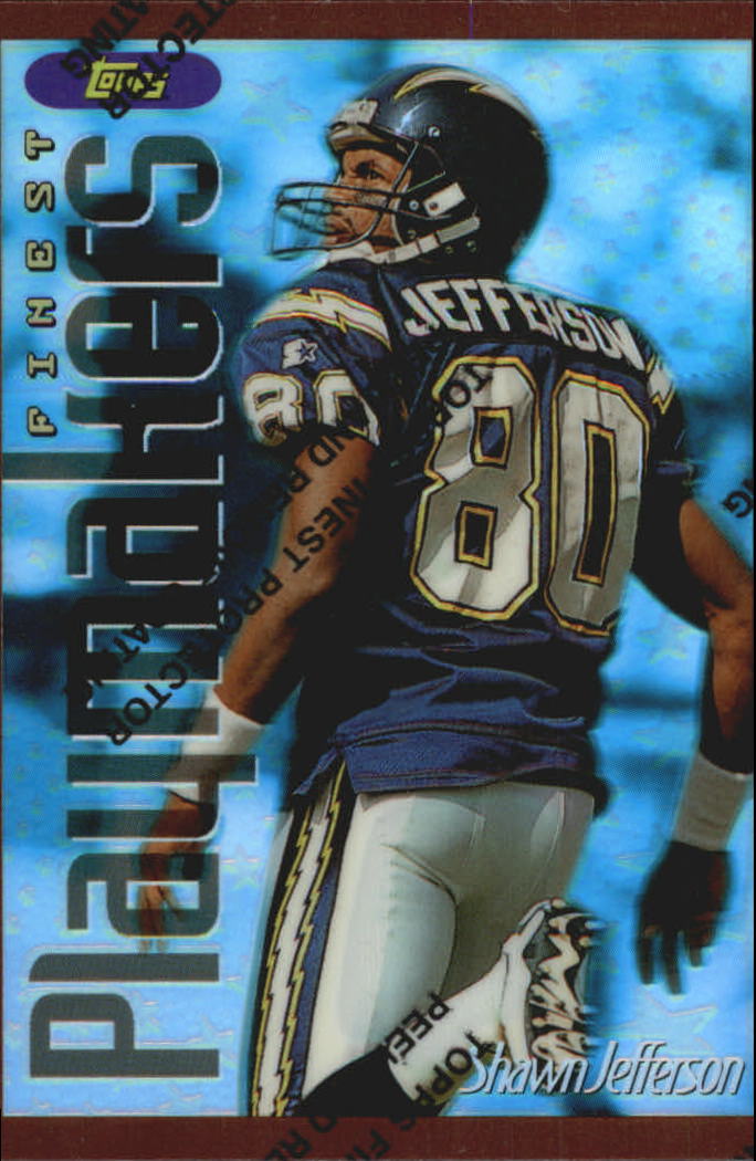 1996 Finest Refractors #11 Shawn Jefferson B