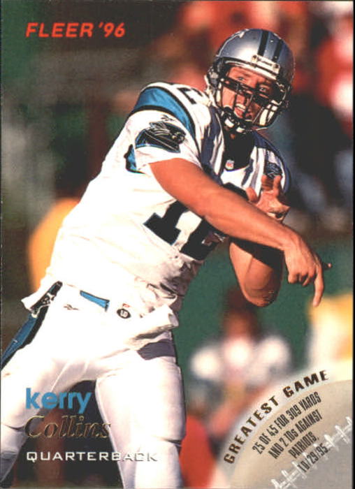 1996 Fleer #19 Kerry Collins