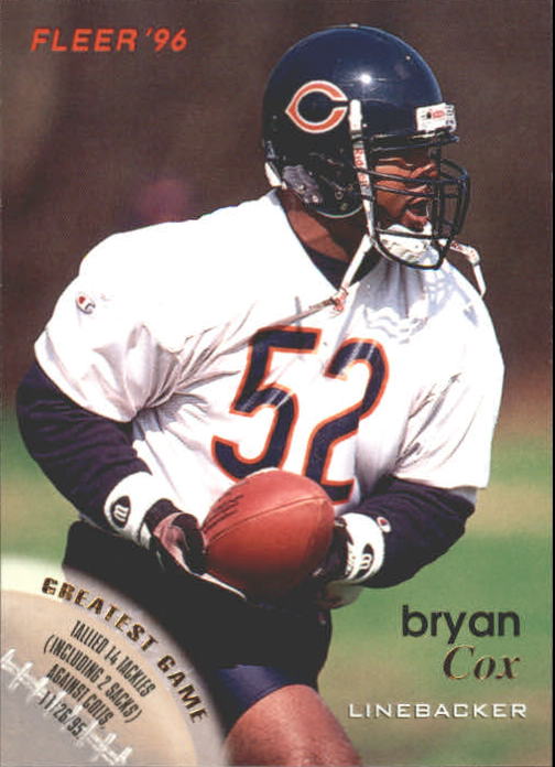 1996 Fleer #24 Bryan Cox