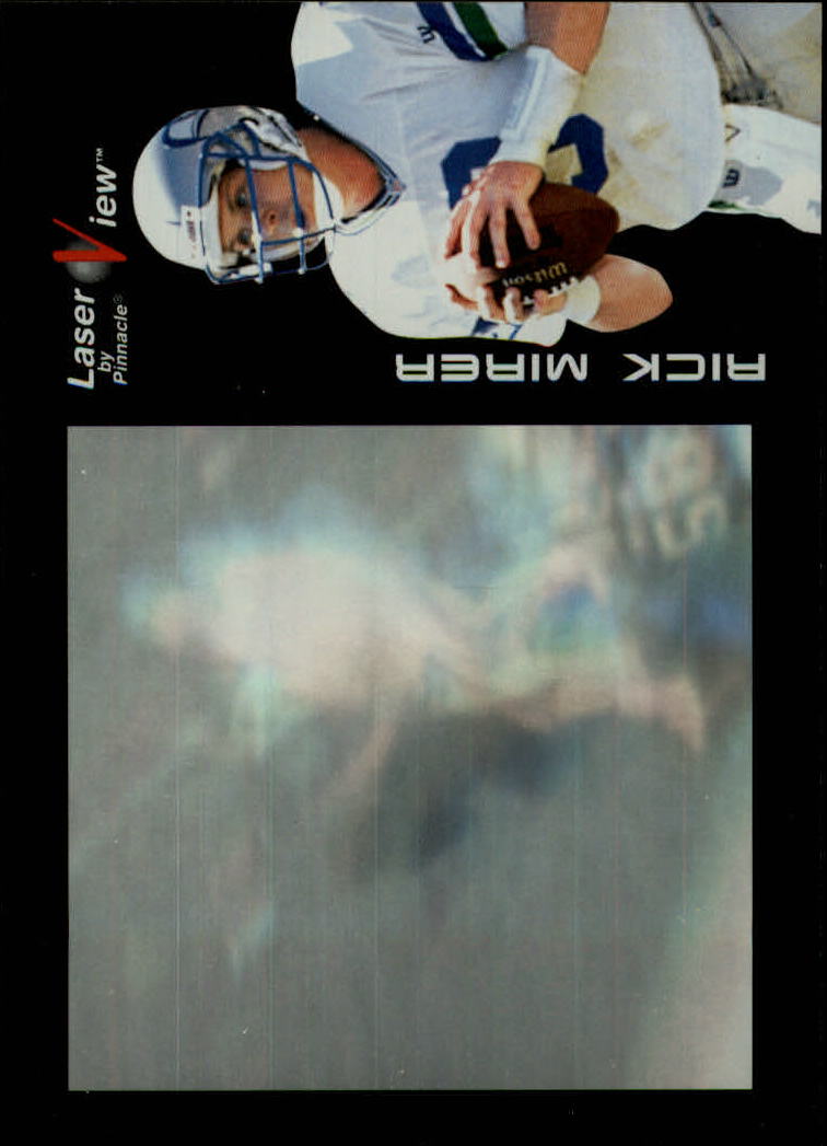 1996 Laser View #18 Rick Mirer