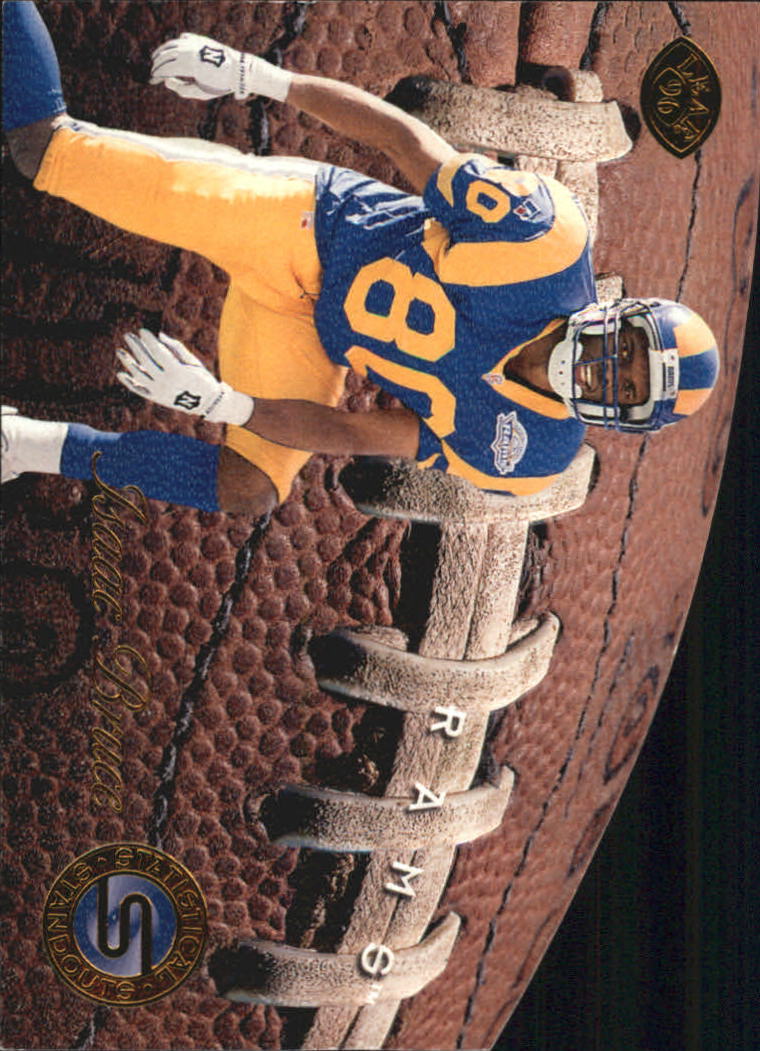 1996 Leaf Statistical Standouts #13 Isaac Bruce