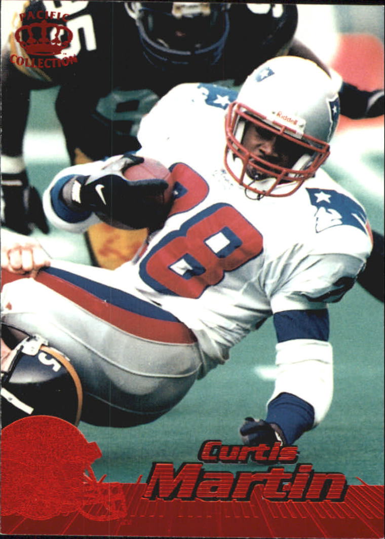 1996 Pacific Red #256 Curtis Martin