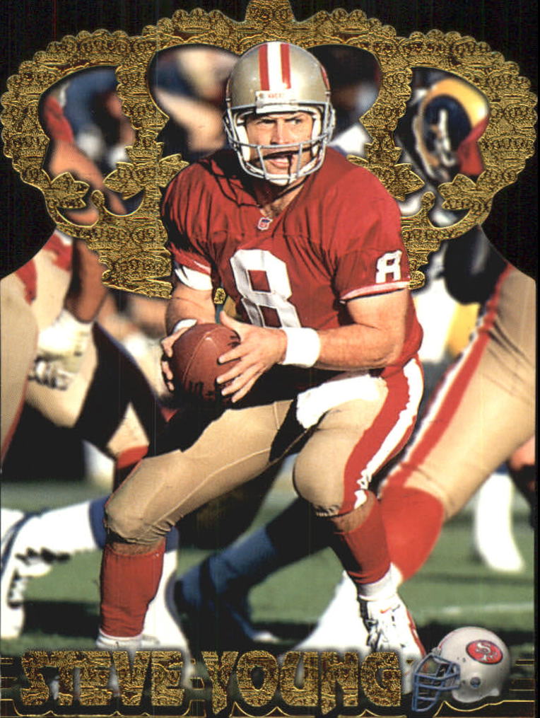 1996 Pacific Gold Crown Die Cuts #17 Steve Young