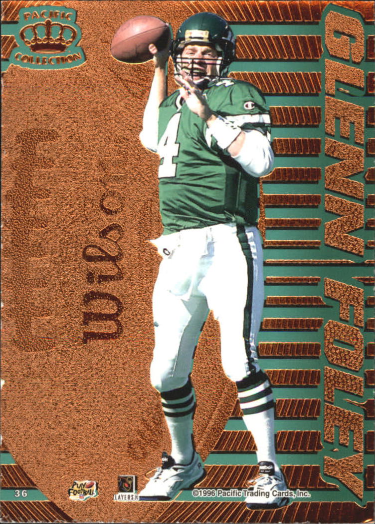 Sports Card Back
