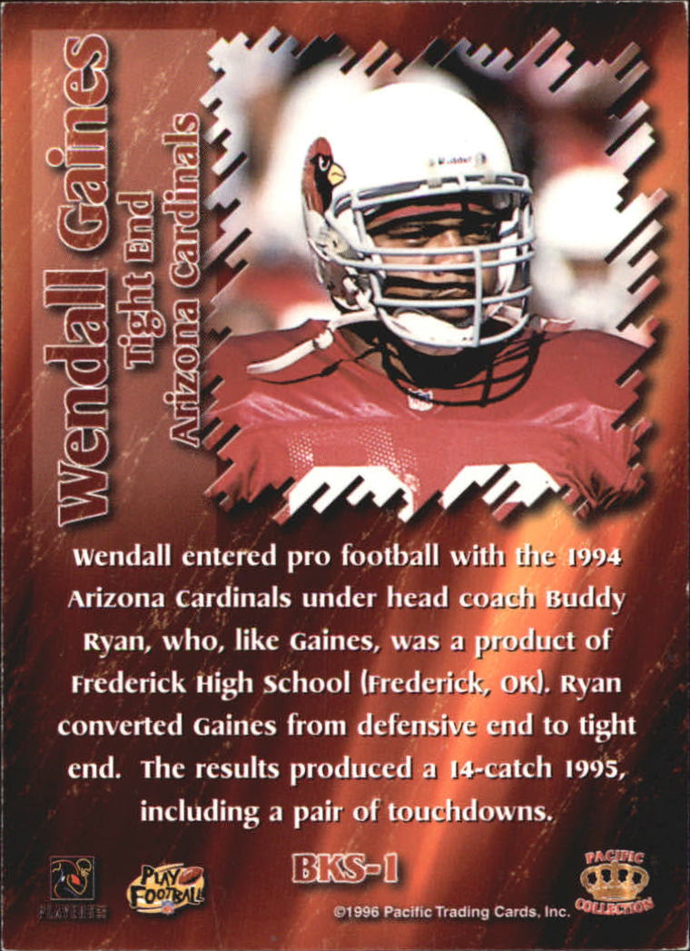 Sports Card Back
