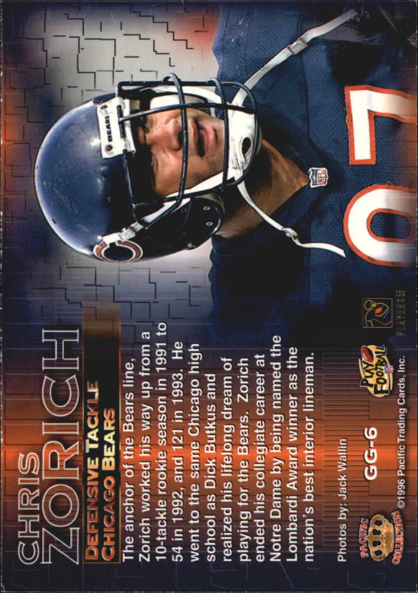 Sports Card Back