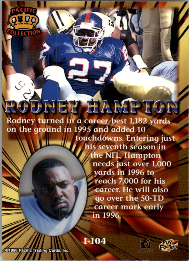 Sports Card Back