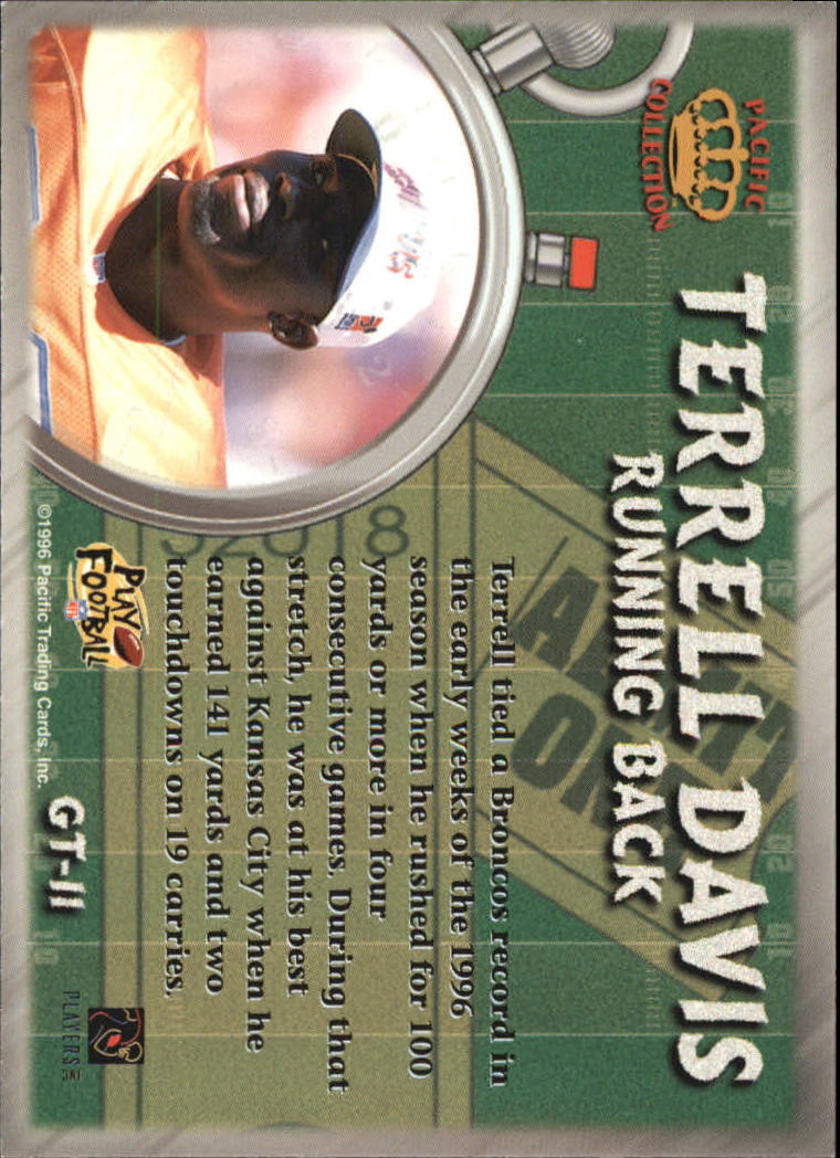 Sports Card Back