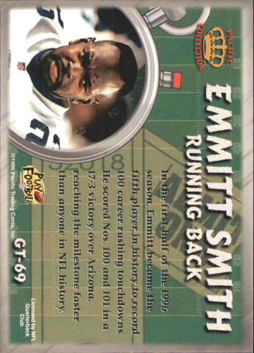 Sports Card Back