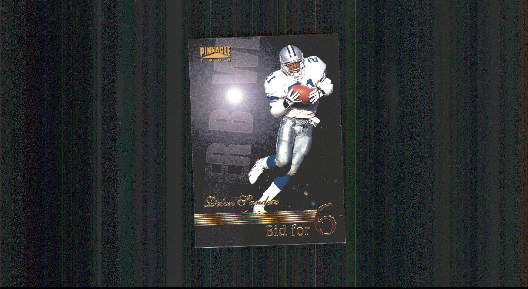 1996 Pinnacle #45 Deion Sanders Dallas Cowboys