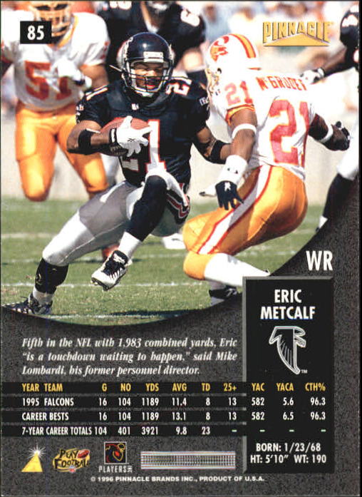 Sports Card Back