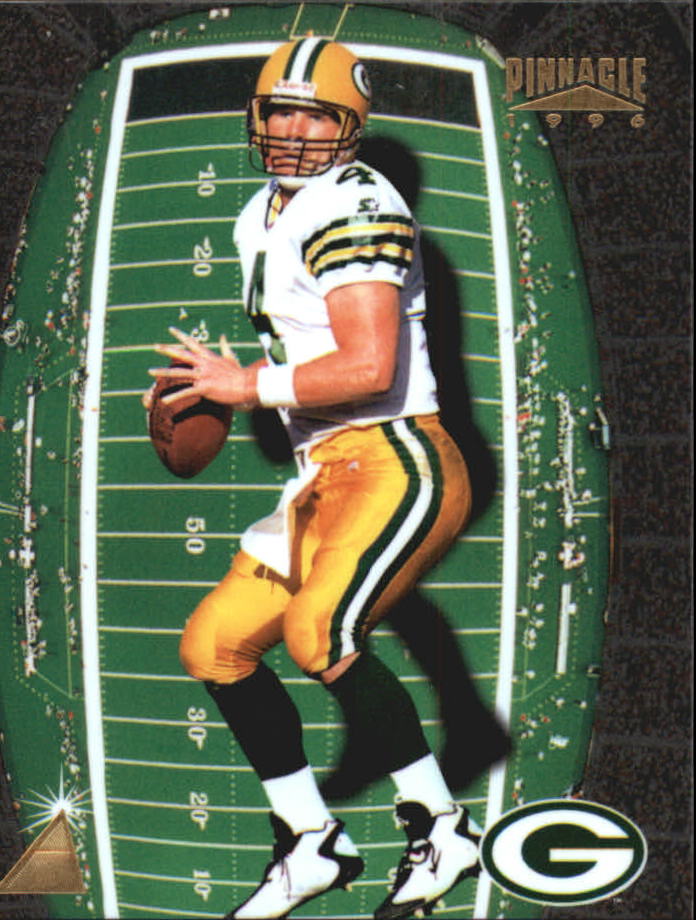 1996 Pinnacle Double Disguise #14 B.Favre/K.Collins