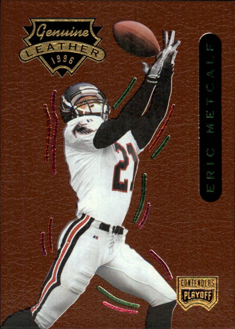 1996 Playoff Contenders Leather #50 Eric Metcalf G