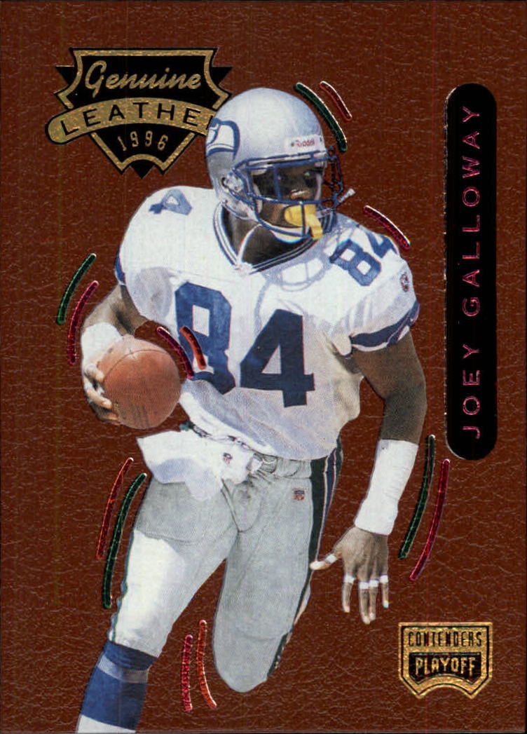 1996 Playoff Contenders Leather #66 Joey Galloway P